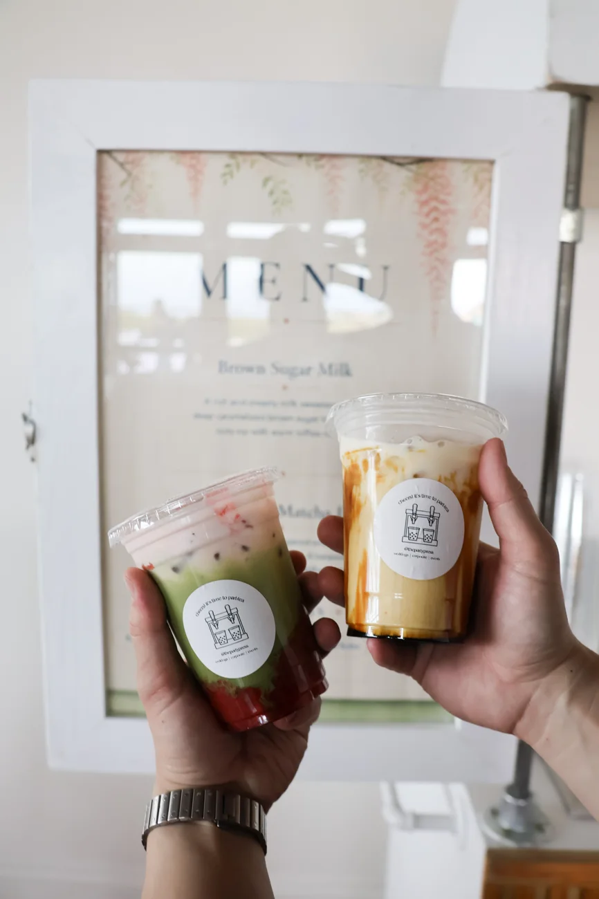 Boba On Tap cart